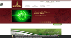 Desktop Screenshot of gsenergia.pl